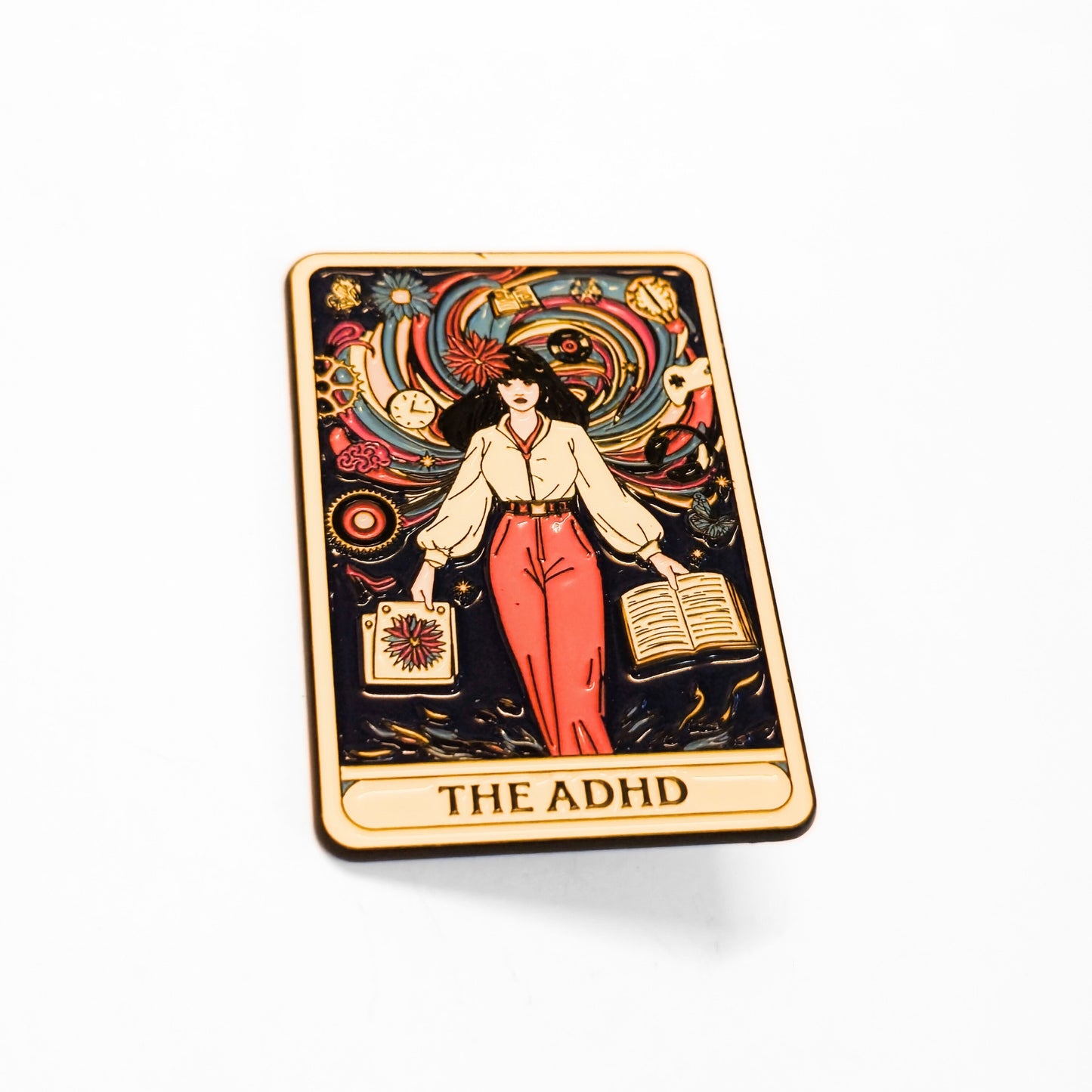 The ADHD (Tarot Card) | Collectible Pin