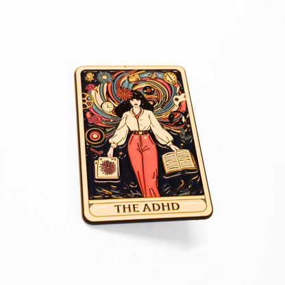 The ADHD (Tarot Card) | Collectible Pin