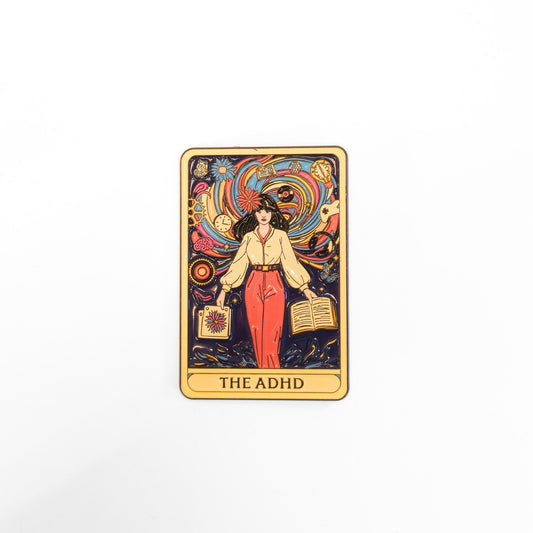 The ADHD (Tarot Card) | Collectible Pin