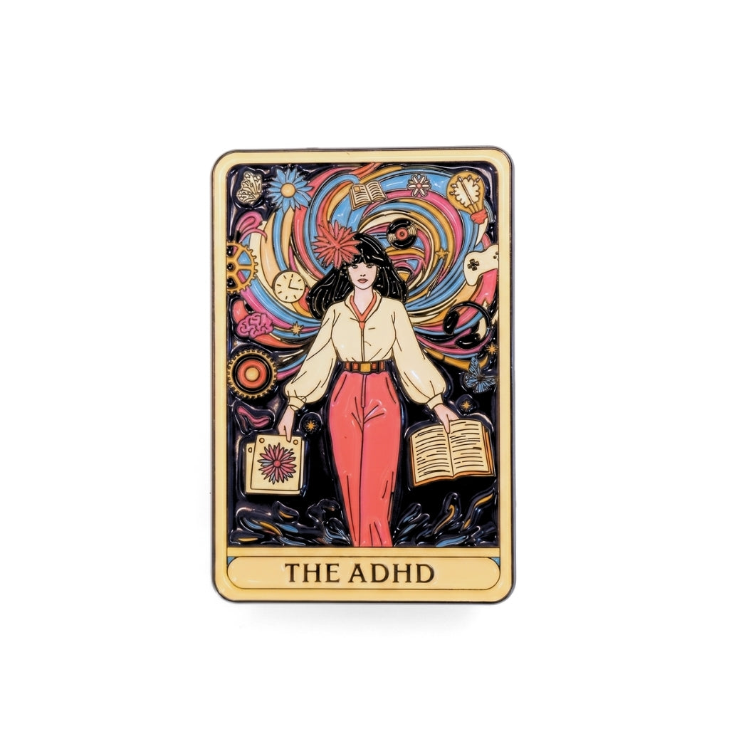 The ADHD (Tarot Card) | Collectible Pin