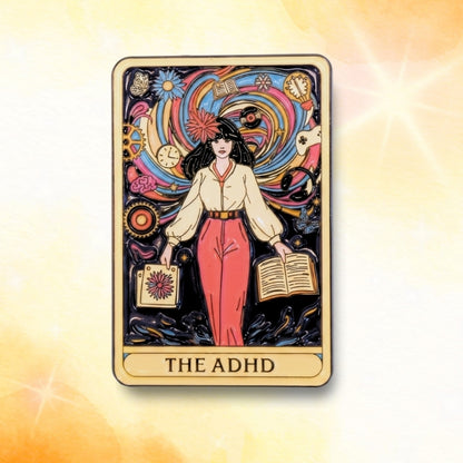 The ADHD (Tarot Card) | Collectible Pin