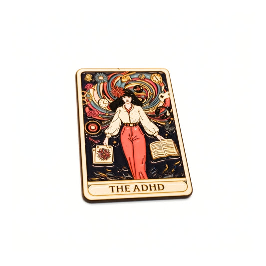 The ADHD (Tarot Card) | Collectible Pin