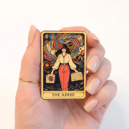 The ADHD (Tarot Card) | Collectible Pin