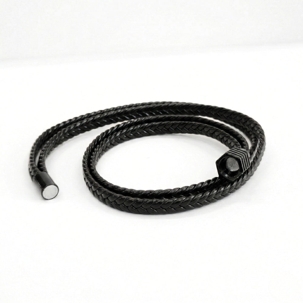 The Essential Leather Magnet Wrap | Bracelet