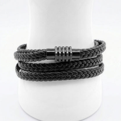 The Essential Leather Magnet Wrap | Bracelet