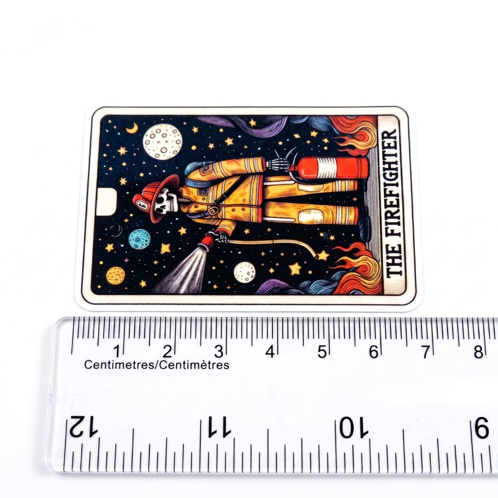 The Firefighter | Vinyl Sticker