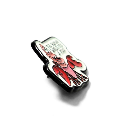 The Human World It's a Mess | Collectible Pin