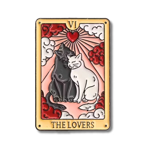 The Lovers (Cat Tarot) | Collectible Pin