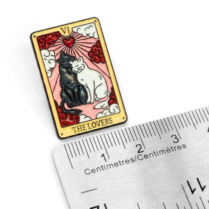 The Lovers (Cat Tarot) | Collectible Pin