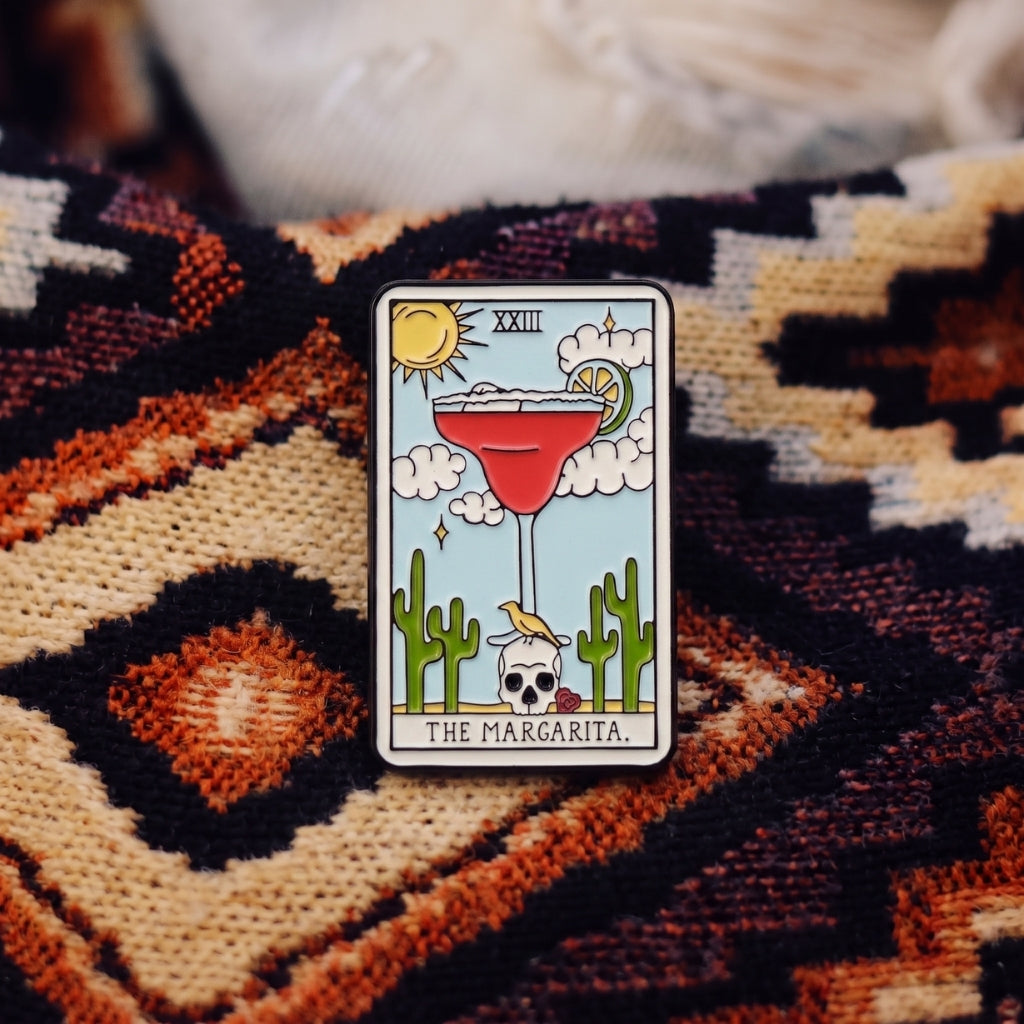 The Margarita Tarot Card | Collectible Pin