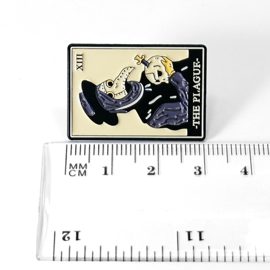 The Plague Tarot Card | Collectible Pin