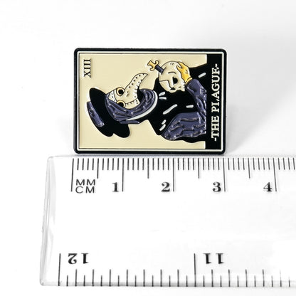 The Plague Tarot Card | Collectible Pin