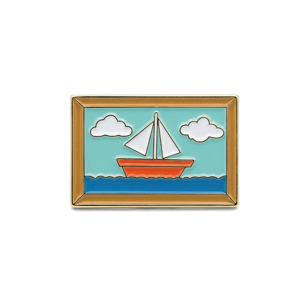 Le tableau du voilier | Pin's de collection