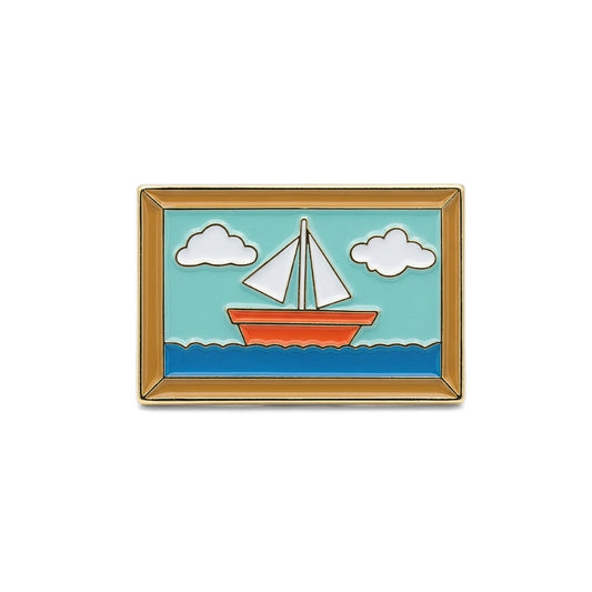 The Sailboat Painting | Collectible Pin
