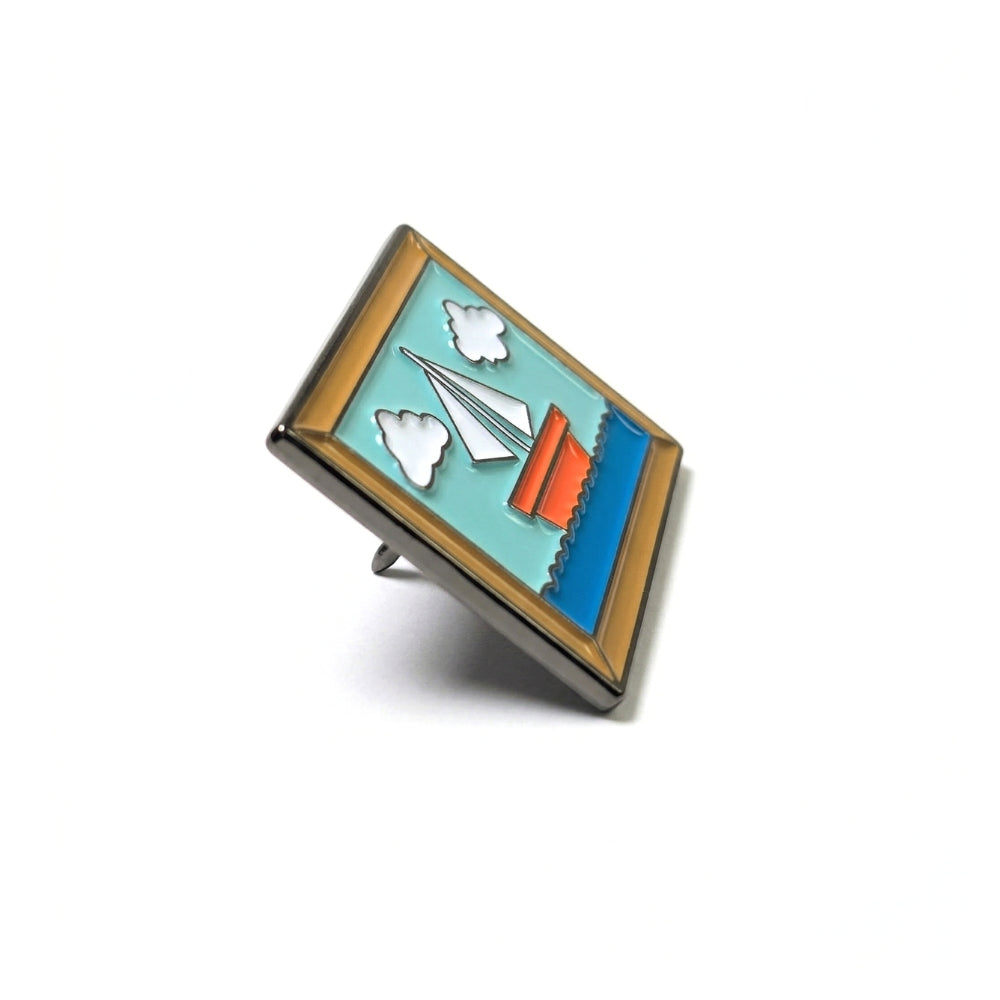 Le tableau du voilier | Pin's de collection