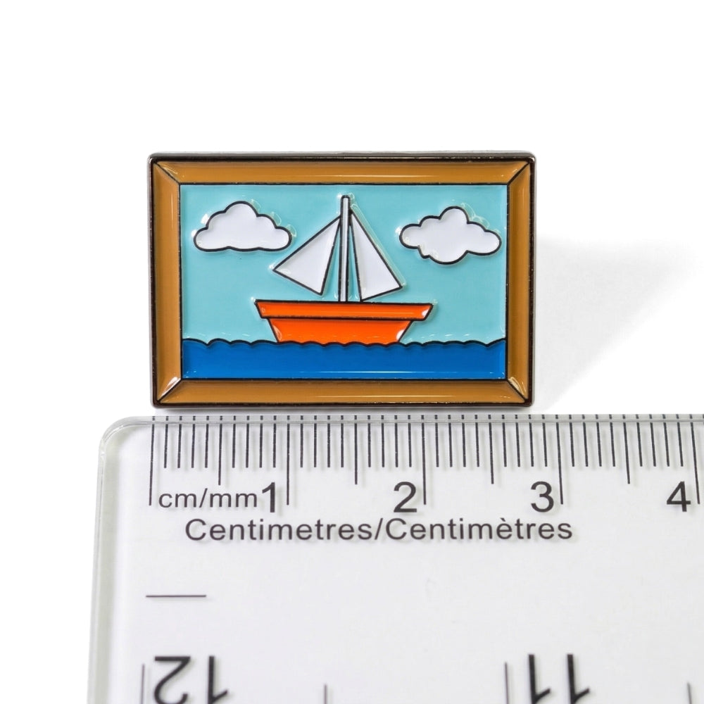 Le tableau du voilier | Pin's de collection