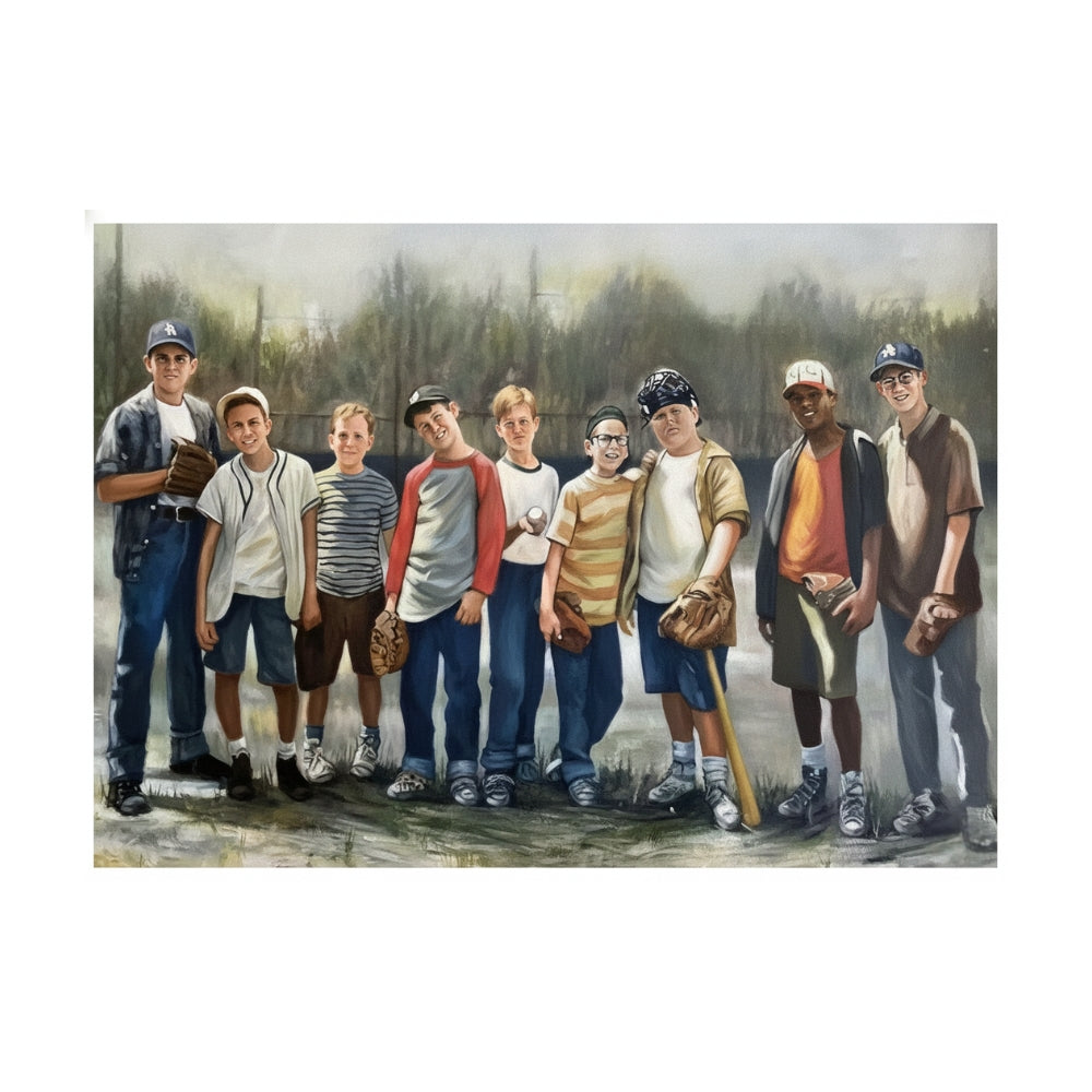 Le Sandlot | Impression sur toile