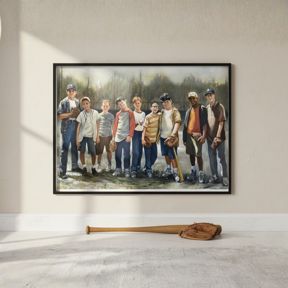 Le Sandlot | Impression sur toile