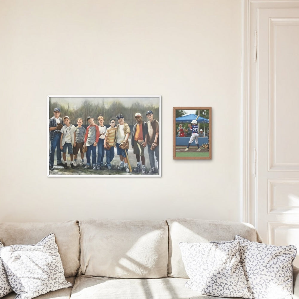 Le Sandlot | Impression sur toile