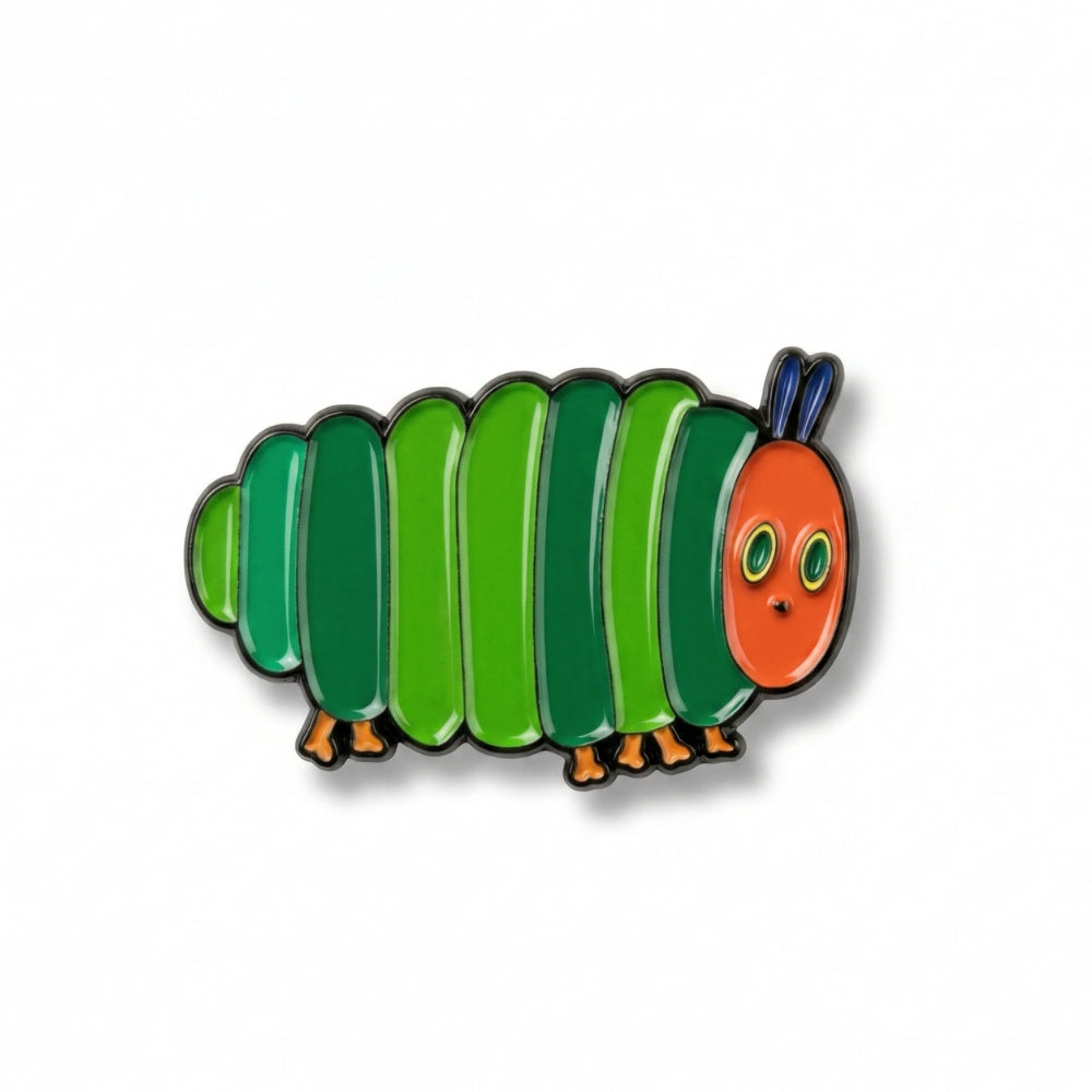 La chenille très joufflue | Épingle de collection