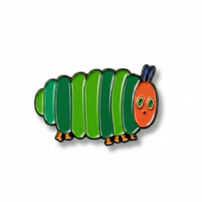 La chenille très joufflue | Épingle de collection