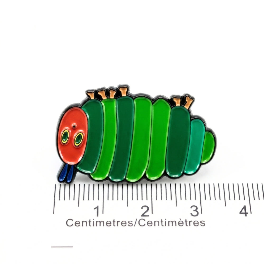La chenille très joufflue | Épingle de collection