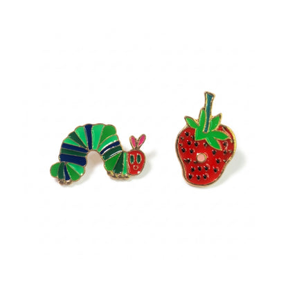 La Chenille qui fait des trous [Lot de 2] | Pin's de collection