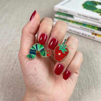 La Chenille qui fait des trous [Lot de 2] | Pin's de collection