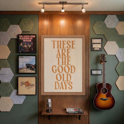These Are the Good Old Days | Canvas Art Print