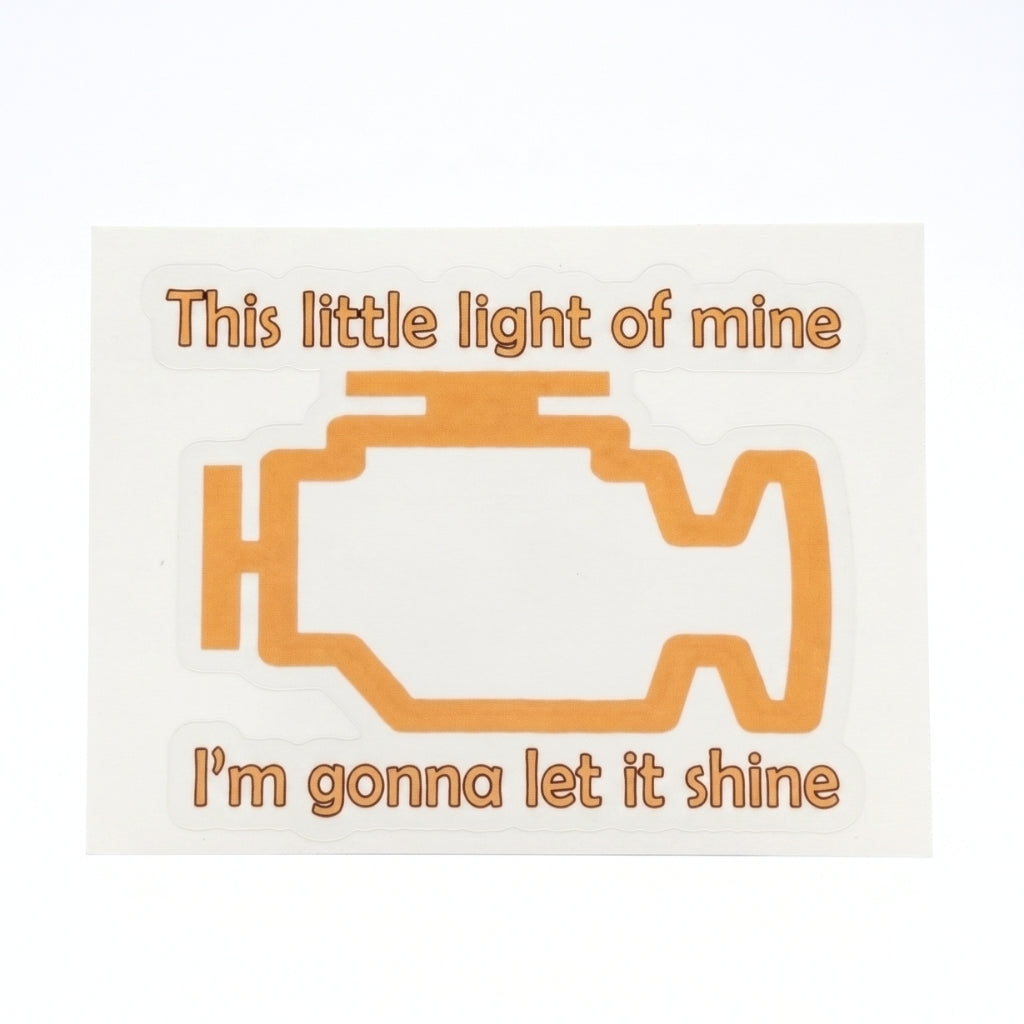 This Little Dash Light of Mine | Vinyl Sticker