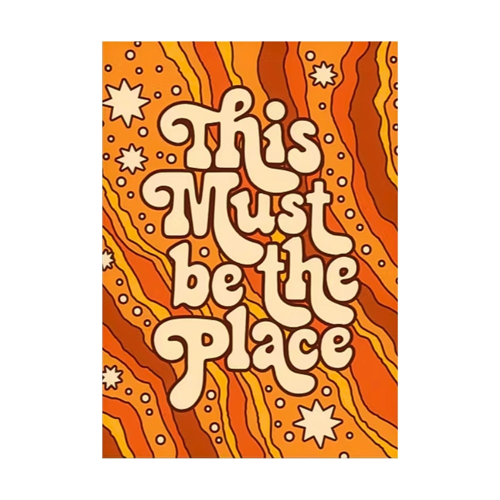 This Must Be the Place | Canvas Art Print