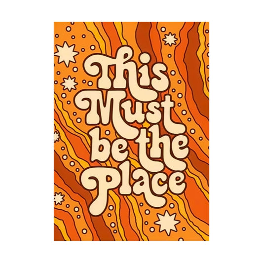 This Must Be the Place | Canvas Art Print