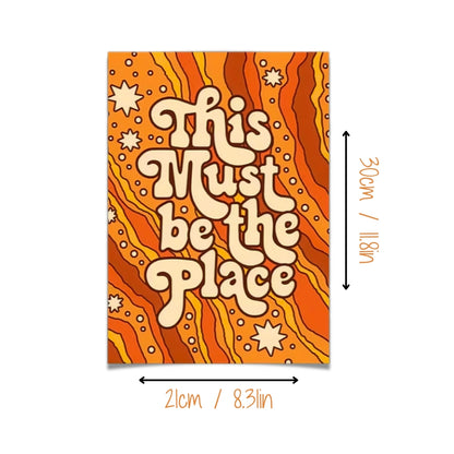 This Must Be the Place | Canvas Art Print