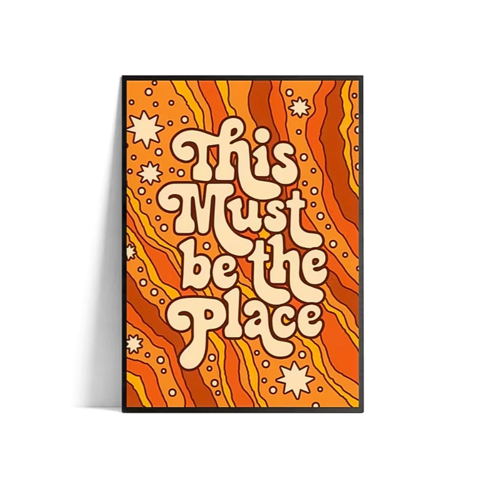 This Must Be the Place | Canvas Art Print