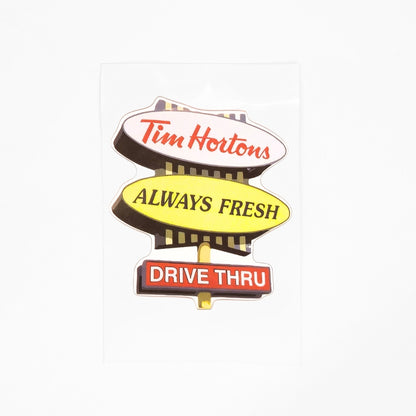 Timmies Drive Thru | Vinyl Sticker