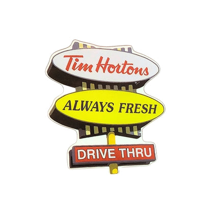 Timmies Drive Thru | Vinyl Sticker