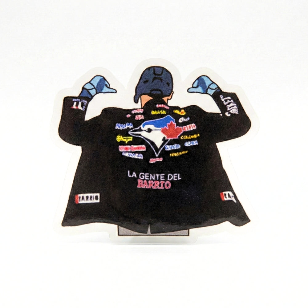 Toronto Blue Jays Home Run Jacket | Vinyl Sticker
