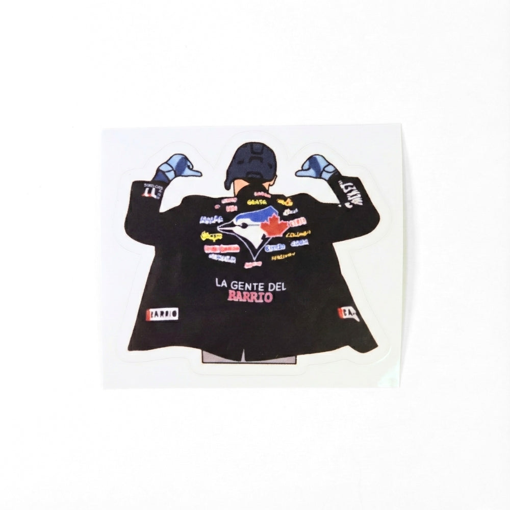 Toronto Blue Jays Home Run Jacket | Vinyl Sticker