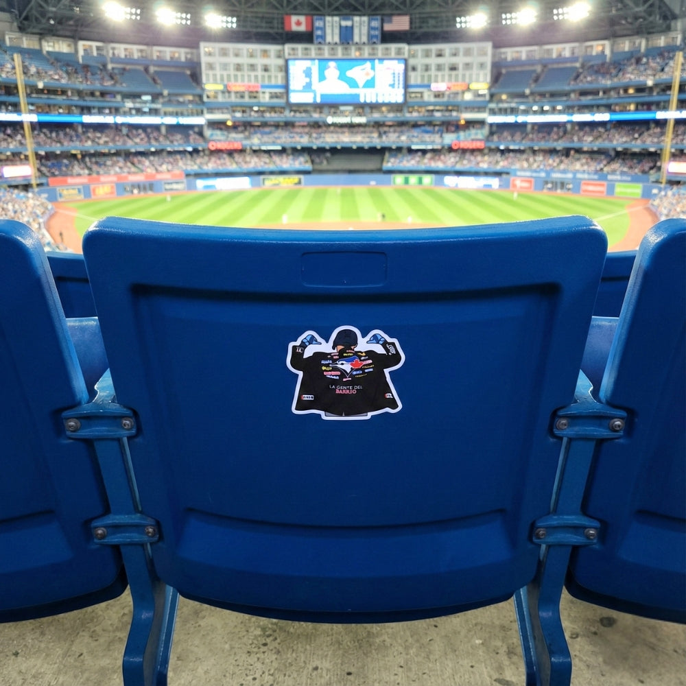 Toronto Blue Jays Home Run Jacket | Vinyl Sticker