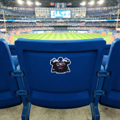 Toronto Blue Jays Home Run Jacket | Vinyl Sticker