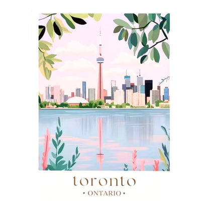 Toronto | Canvas Art Print