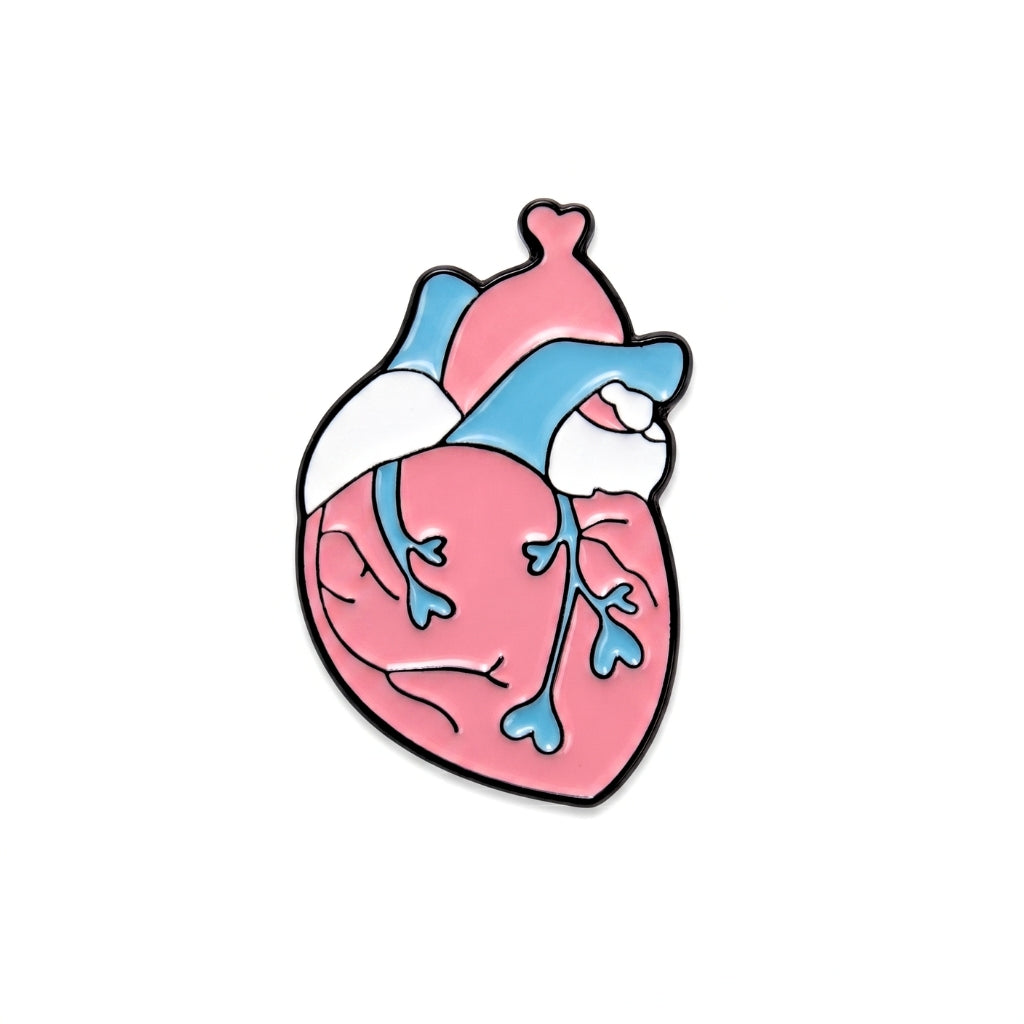 Trans-planted Heart [Pride] | Collectible Pin