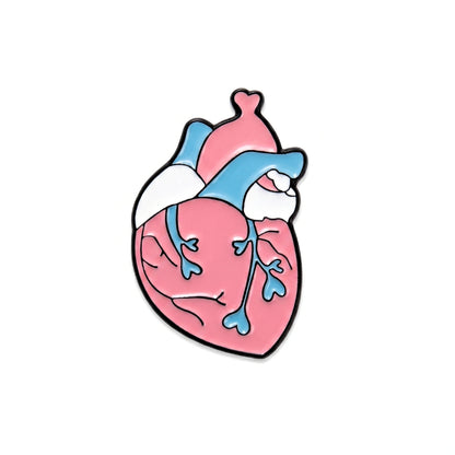 Trans-planted Heart [Pride] | Collectible Pin