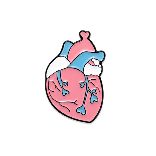 Trans-planted Heart [Pride] | Collectible Pin