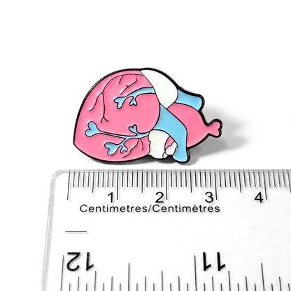 Trans-planted Heart [Pride] | Collectible Pin