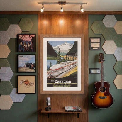 Travel the Canadian Scenic Dome Route [Vintage 1955 CP Rail Ad] | Canvas Art Print