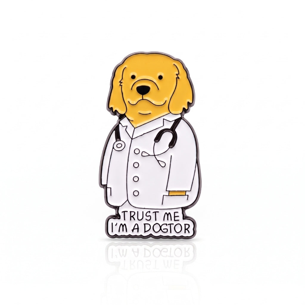 Trust Me I'm a Dogtor | Collectible Pin