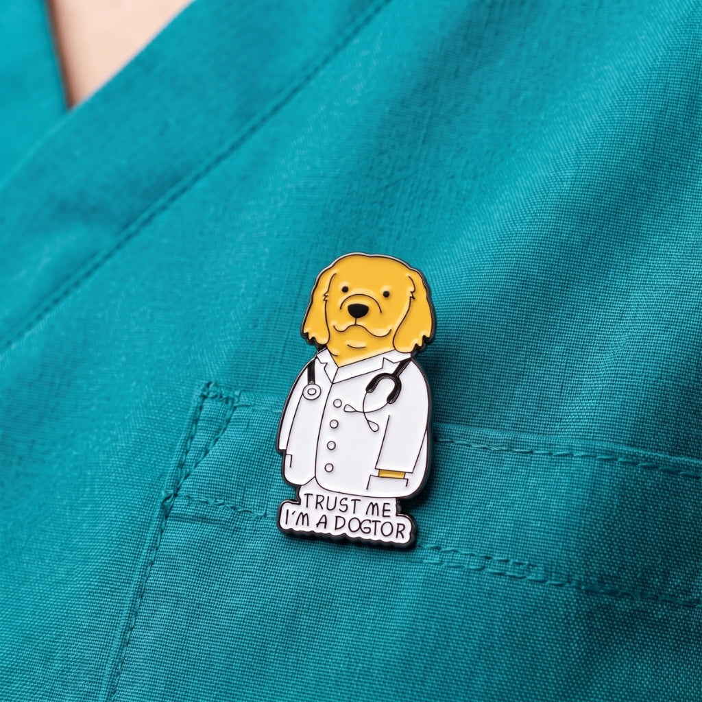 Trust Me I'm a Dogtor | Collectible Pin
