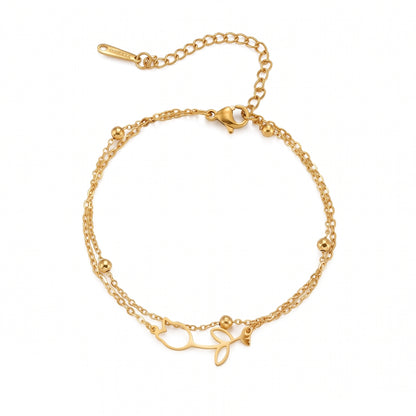 Tulip [Gold] | Anklet