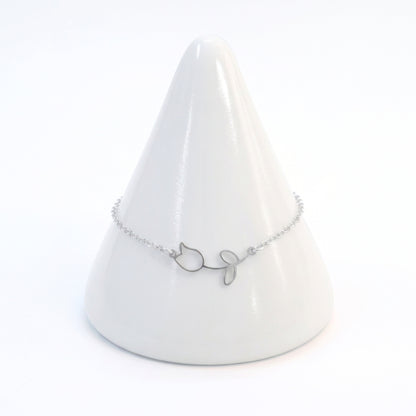 Tulip Anklet (Silver)